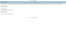 Tablet Screenshot of laneysplace.com